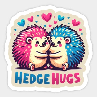 Valentine Hedgehog Valentine Hedgehog 2024 Sticker